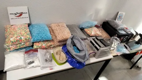 Près d’un million d’euros de drogues saisies à Dijon